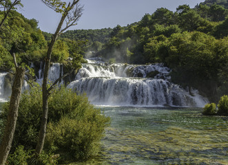 Fototapeta premium krka waterfall