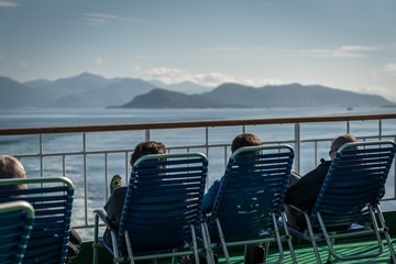 Aussicht von Deck