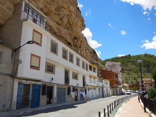 Alcala del Jucar. Pueblo de Albacete, en comunidad autónoma de Castilla La Mancha (España)