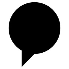 Chat bubble icon