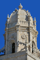 Jeronimos Monastery and Church of Santa Maria of Belem in Lisbon, Portugal