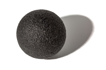 Facienball auf weißem Hintergrund