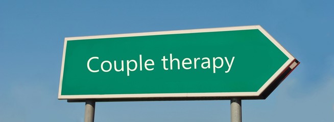 Couple therapy - obrazy, fototapety, plakaty