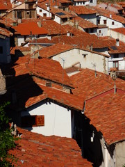 Alcala de la Selva. Pueblo de Teruel en Aragon (España) en la comarca de Gúdar-Javalambre