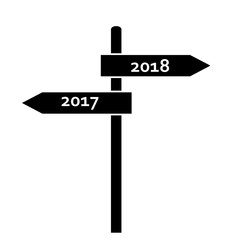 Panneau de directions 2017 et 2018