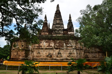 Fototapeta premium WAT PHRA SINGH CHIANG MAI THAÏLANDE 