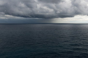 Stormy sea