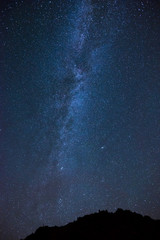 Stars of the Fraser Valley Constellation Milky Way landscape background