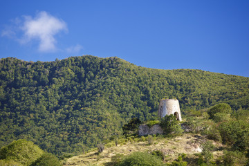 Old Windmill In Antigua
