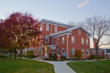 Architecture Indiana Tech College Lights