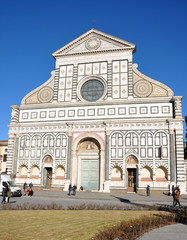 Obraz premium Santa maria novella facade