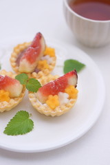 イチジクのタルト