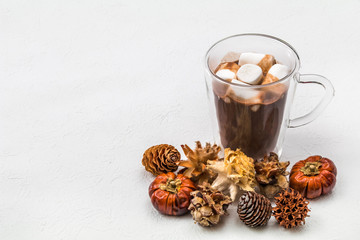 ココア　ホットチョコレート　Hot chocolate winter drink
