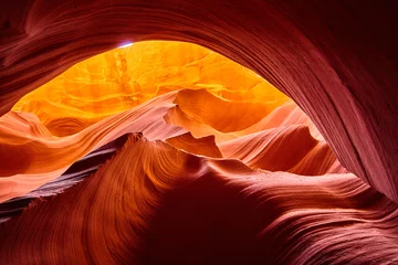 Crédence de cuisine en verre imprimé Rouge violet Antelope Canyon in Arizona Landscapes