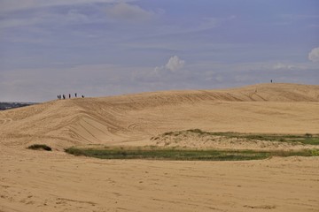 Desert is the center of tourists.