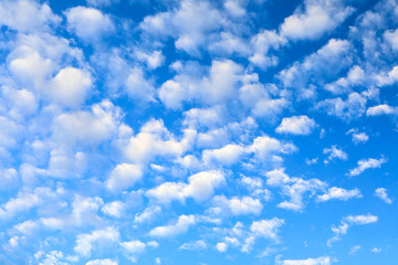 Beautiful background from blue sky and white cloud.