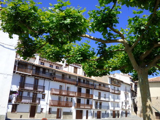 Paisaje y naturaleza en Morella. Pueblo con encanto de Castellon ( Comunidad Valenciana, España)