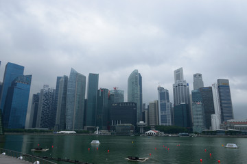 Fototapeta premium Krajobraz Singapuru