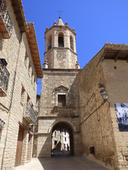 Cantavieja. Pueblo con encanto de la provincia de Teruel en la comunidad autónoma de Aragón (España)