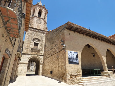 Cantavieja. Pueblo con encanto de la provincia de Teruel en la comunidad autónoma de Aragón (España)
