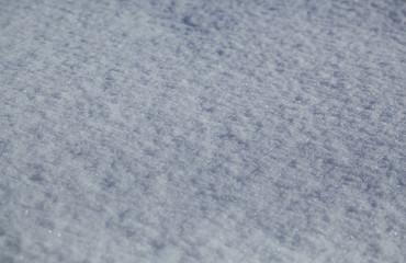 Snow background white in winter day. Season of Cold weather. Crystal snowflake texture.