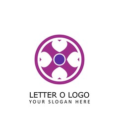 letter o love logo