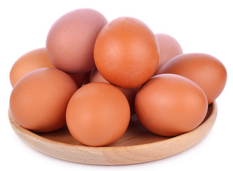  Egg Isolated on White Background