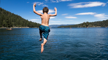 Jump in with both feet