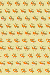 Deer pattern