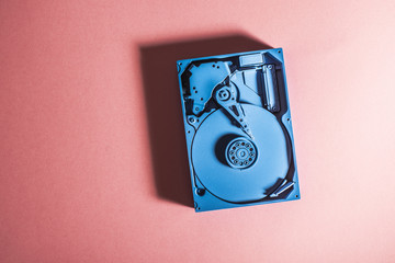 Unicolour hards disc painted