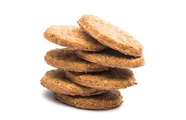 cereal biscuits isolated