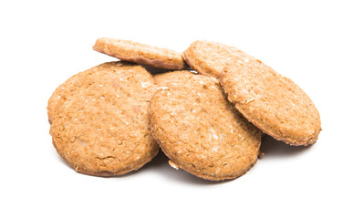 cereal biscuits isolated