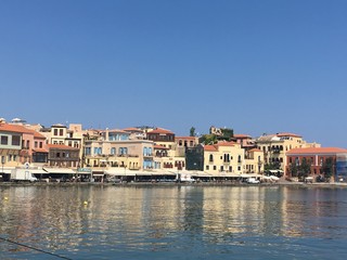 Fototapeta na wymiar Hafen Chania Kreta