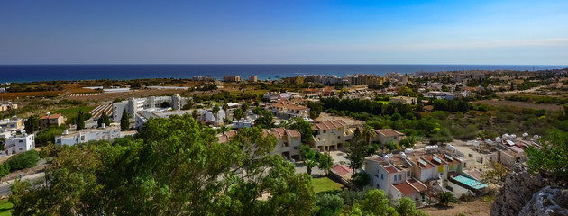 cyprus city from height