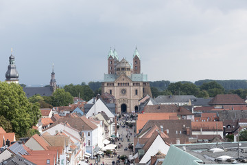 Obraz premium Speyer von Oben