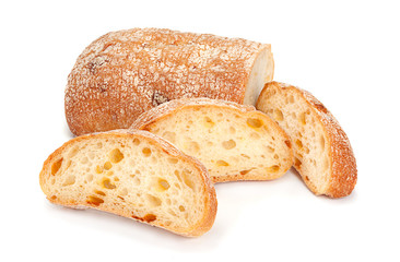Chiabata with cheese slice