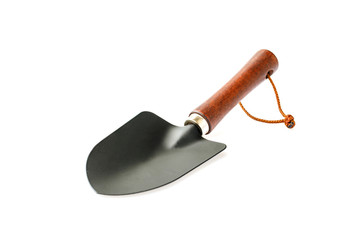 The trowel isolated on white background.