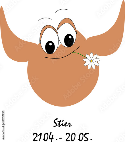 Sternzeichen Stier Stock Image And Royalty Free Vector Files On