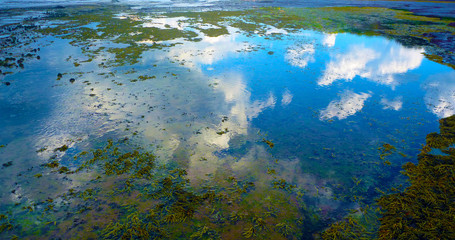 Sky reflection on water ,Ataraxis