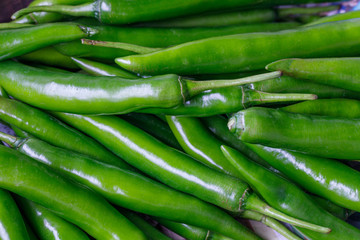 Group of chilli for spicy cooking.