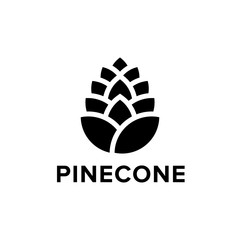 Pinecone logo design 