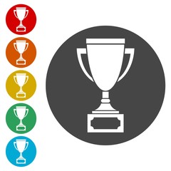 Trophy Cup Flat Icon