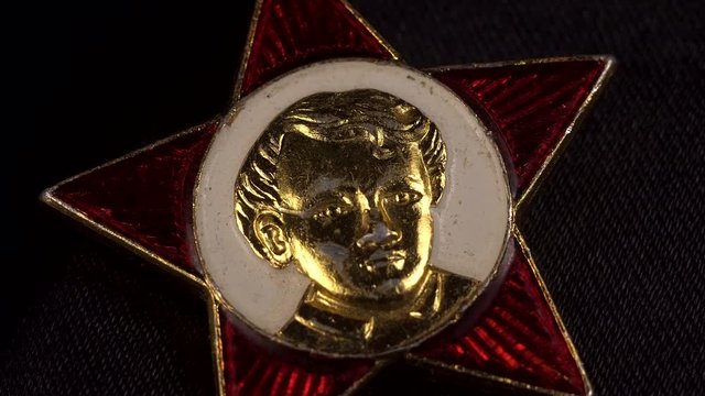 badge of the Octobrist, Soviet symbols, pioneers