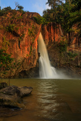 Chattrakan waterfall, Beautiful waterwall in Chattrakan nationalpark  Pitsanulok province, ThaiLand.