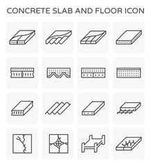 concrete slab icon