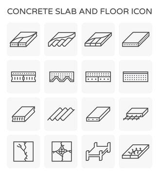 concrete slab icon