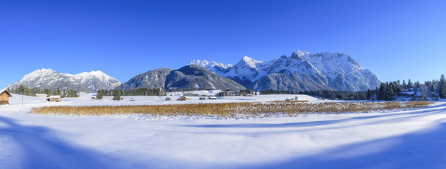 Winteridylle bei Mittenwald
