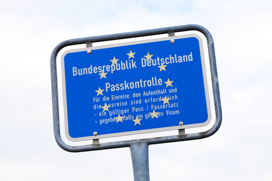 Passkontrolle Bundesrepublik Deutschland