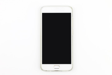 Smartphone on White background