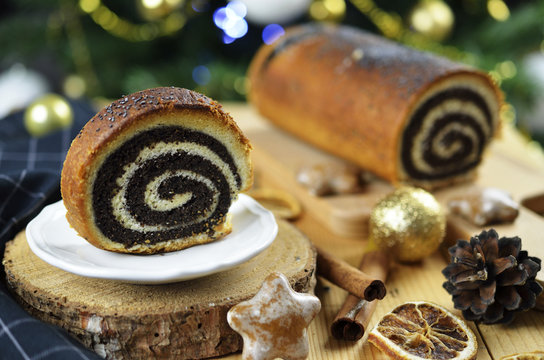 Świąteczny makowiec